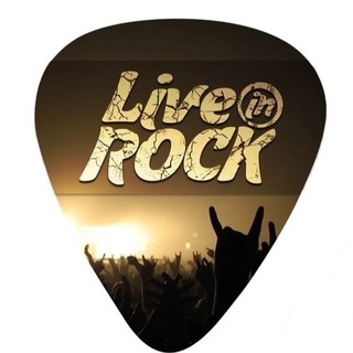 Логотип телеграм канала @liveinrockmusic — Live in Rock