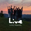 Логотип телеграм канала @livetravelge — Live travel Georgia