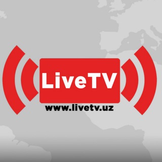 Telegram kanalining logotibi livetv_uz — LiveTV_uz
