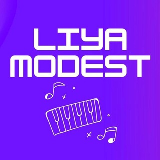 Логотип телеграм канала @liya_modest — Liya Modest / piano covers / music