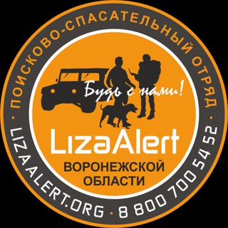Логотип телеграм канала @lizaalert_vrn36 — ПСО «ЛизаАлерт» Воронежской области