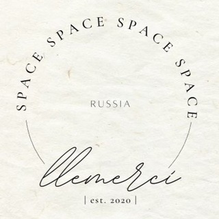 Логотип телеграм канала @llemerci — LLEMERCI SPACE