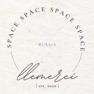 Логотип телеграм канала @llemerci — LLEMERCI SPACE