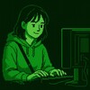 Логотип телеграм канала @llmprompting — Как говорить с ИИ 💬