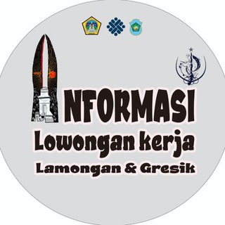 Telegram channel Info Loker Lamongan & Gresik logo