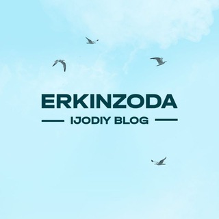 Telegram kanalining logotibi lochinbek_erkinzoda — Erkinzoda | Ijodiy blog