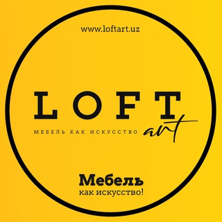 Логотип телеграм канала @loftart_uz — МЕБЕЛЬ ЛОФТ | LOFT Art в Ташкенте | Каталог 𝗟𝗢𝗙𝗧 2021