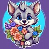 Логотип телеграм канала @logosvetic — Логоволк🐺