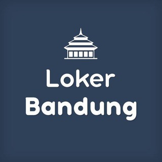 Logo saluran telegram lokerbandungid — LOKER BANDUNG - Lowongan Kerja Bandung
