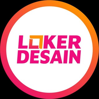 Logo saluran telegram lokerdesain — LOKERDESAIN MEDIA