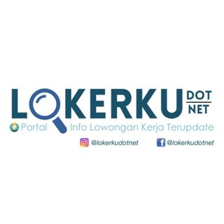 Logo saluran telegram lokerkudotnet — LOKERKUDOTNET - Info Loker Jabodetabek Karawang