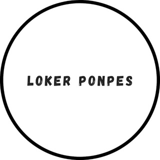 Telegram channel Loker Ponpes #sebarkan logo