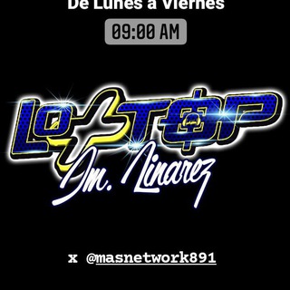 Logotipo del canal de telegramas lomastop - LO   TOP