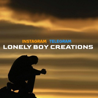 Logo of telegram channel lonely_boy_creations — Lonely Boy Creations ❤️ •> Tamil Whatsapp status channel HD • Mashup Edits • Lyrics Edit • Video Songs • Lovely