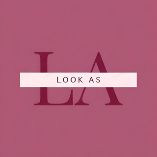 Логотип телеграм канала @look_as_rus — LOOK AS | премиальная одежда