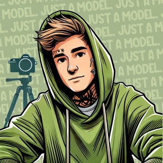 Telegram channel Just a model. (non-gpt content) logo