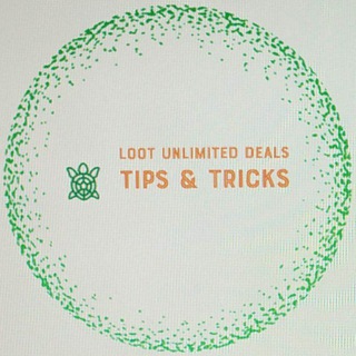 Logo of telegram channel lootunlimiteddealstricks — LootUnlimitedDeals- Tips & Tricks