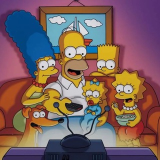 Telegram channel Los Simpson logo