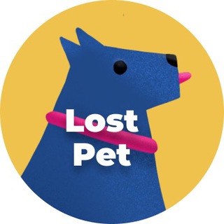 Логотип телеграм канала @lostpetonline — Lost Pet — Пропала собака — Найдена кошка