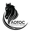 Логотип телеграм канала @lotoshorseyard — ЛОТОС конный двор