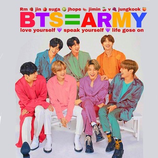Telegram channel 🌏BTS=ARMY🌍 logo