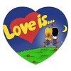 Логотип телеграм канала @love_iscomic — Love is#Любовь это