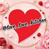 Логотип телеграм канала @love_love_kitchen — ДЕСЕРТЫ ❤️ love love kitchen • рецепты