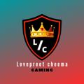 Logo saluran telegram lovepreetsinghgamings — 💖LOVEPREET CHEEMA💖
