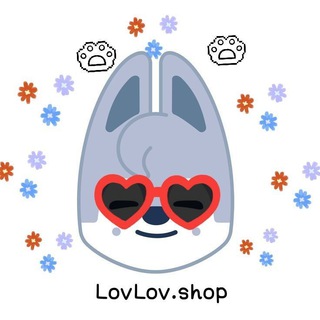 Логотип телеграм канала @lovlov_shop — LovLov.shop