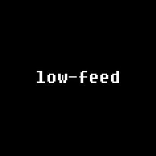 Логотип телеграм канала @lowfeedelity — low-feedelity