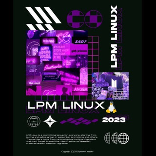 Telegram channel LPM Linux 🐧 logo