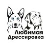 Логотип телеграм канала @lubimaya_dressirovka — Любимая Дрессировка 🐶