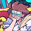 Логотип телеграм канала @lucky_pastry — бисквитя 😈🔪🍰