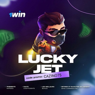 Telegram channel 1win LUCKY JET X AVIATOR SIGNALS 🚀🚀 logo