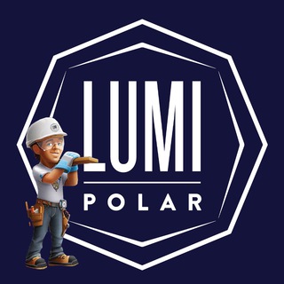 Логотип телеграм канала @lumi_polar — Lumi Polar - строительство, архитектура и дизайн