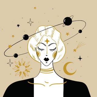 Логотип телеграм канала @lunavgovne — астролог глобус пропил 🪐