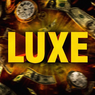 Логотип телеграм канала @luxe_vip — LUXE NFT