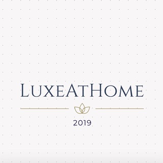 Логотип телеграм канала @luxeathome — ✨luxeAtHome✨