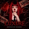 Логотип телеграм канала @luxur3e — LUXURE