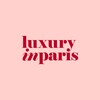 Logo of telegram channel luxuryinparis — LUXURY IN PARIS