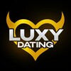 Логотип телеграм канала @luxydatingclub — LuxyDating