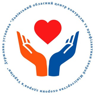 Логотип телеграм -каналу lviv_cdc — Львівський обласний CDC
