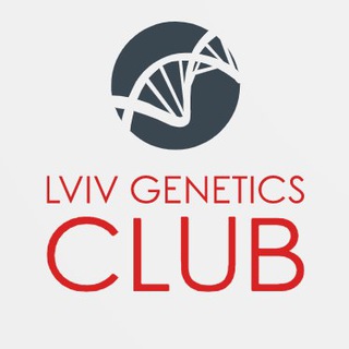 Логотип телеграм -каналу lviv_gen_club — Львівський клуб генетиків