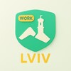 Логотип телеграм -каналу lviv_workin — Робота Львова