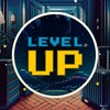Логотип телеграм канала @lvlup_lobby — LEVEL UP лобби