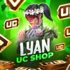 Логотип телеграм канала @lyanucshop1 — LYAN | UC SHOP