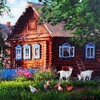 Логотип телеграм канала @lybimaja_derevnja — Любимая деревня