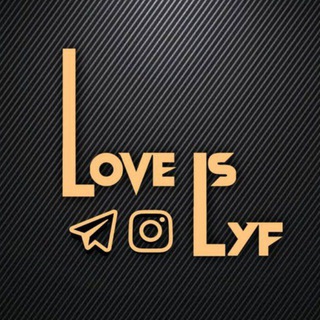 टेलीग्राम चैनल का लोगो lyf_is_love — ❣♡ LOVE IS LYF ♡❣