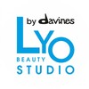 Логотип телеграм канала @lyo_by_davines — Салон красоты LYO на курорте Роза Хутор в Красной Поляне маникюр педикюр стрижки укладки