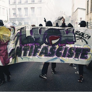 Logo de la chaîne télégraphique lyonantifa - Lyon Antifasciste